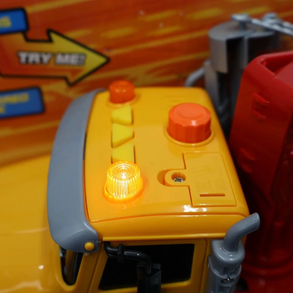 Adventure Force Tow Truck Toy Kids Unisex OS Yellow New Lights & Sounds Crane